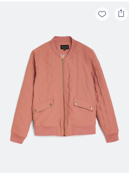 Eden Society Jackets & Blazers - Eden Society Melodie Quilted Bomber Jacket